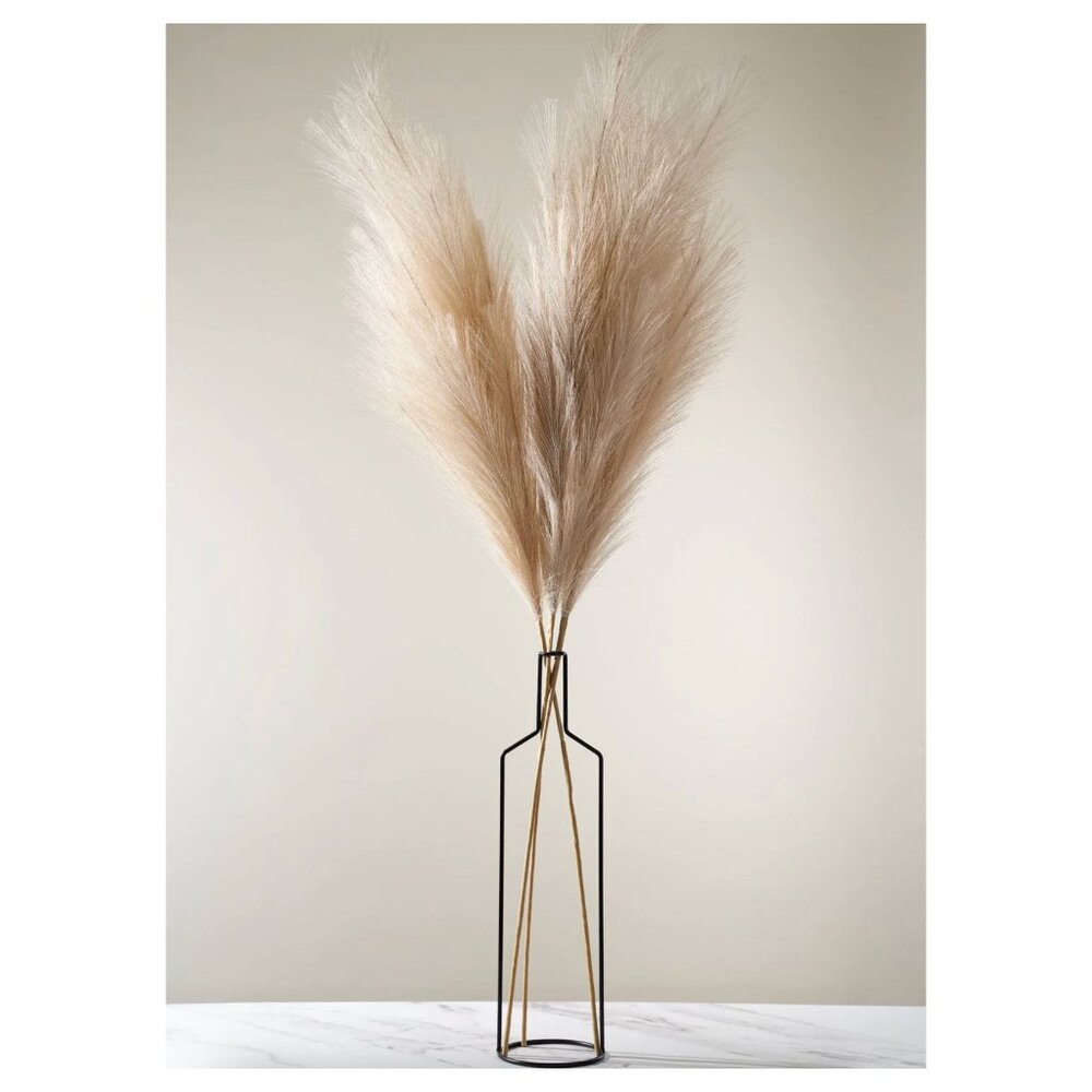 Abbott Collection Metal Vase Frame Tall Dried Flower Minimalist